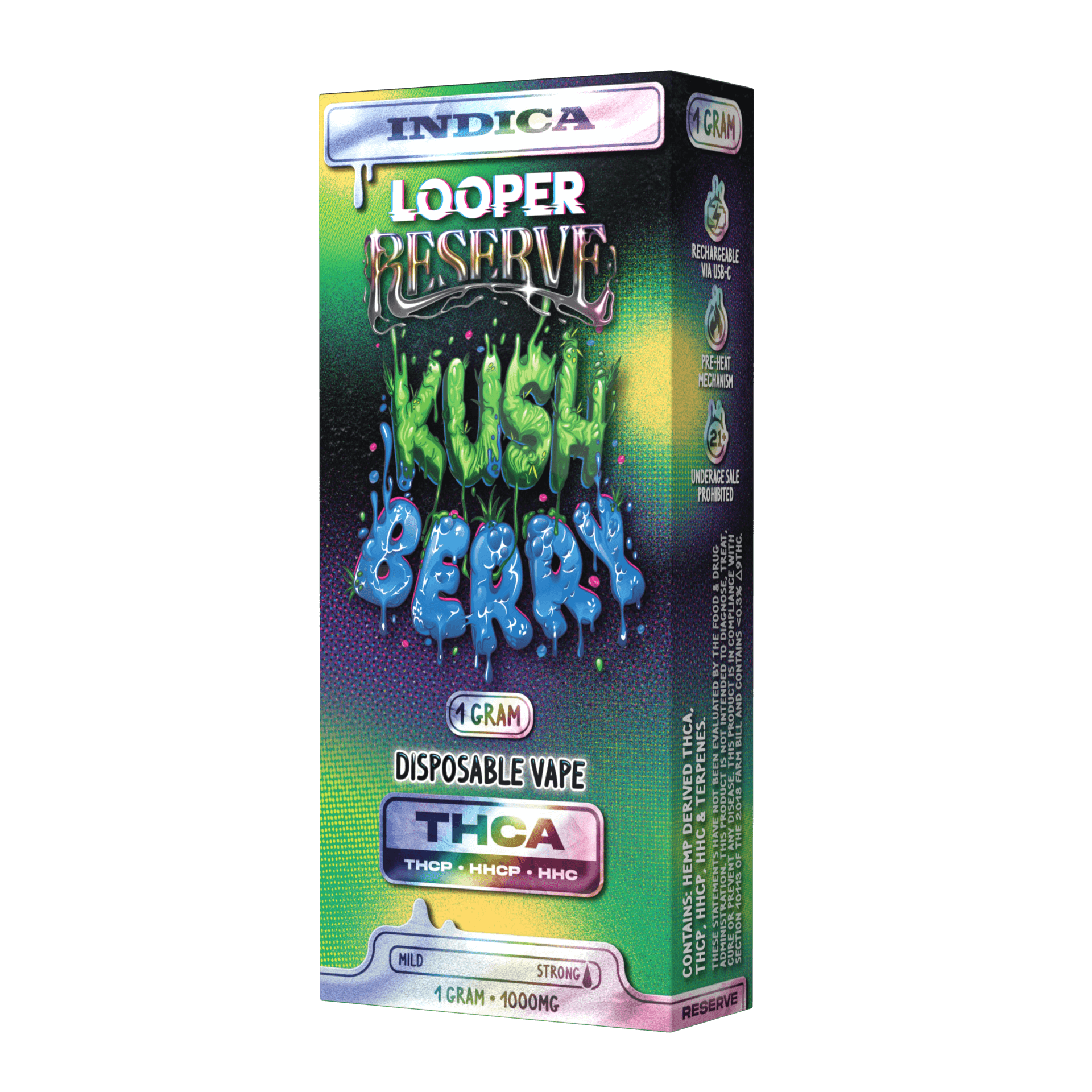 Looper Reserve 1G: Kush Berry Strain