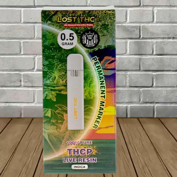 Lost THC 100% Pure THCP Live Resin Disposable 0.5g