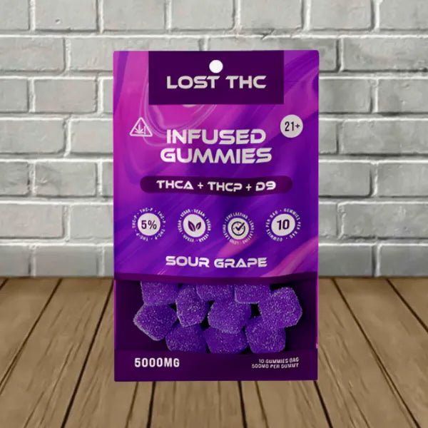 Lost THC Infused Gummies THCa | THCP | D9 5000mg Best Price