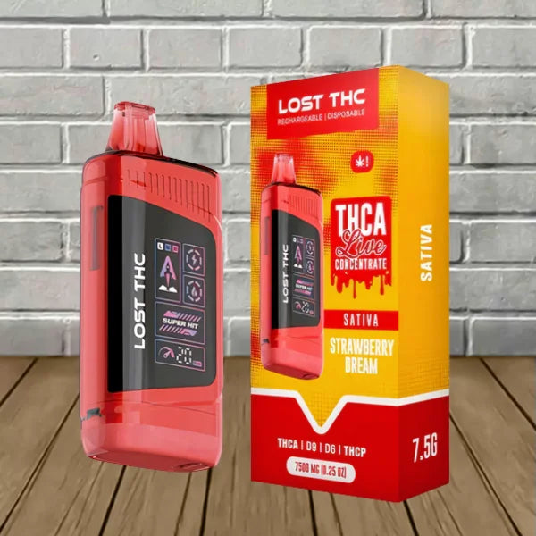 Lost THC THCa Live Concentrate V3 Disposable Vape 7.5g Best Price