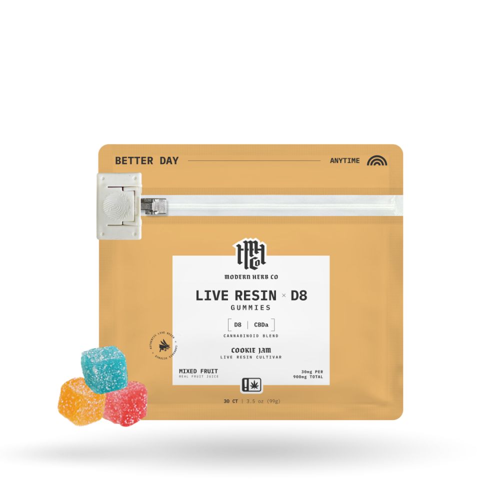 Live Resin Delta 8 Gummies: Anytime 30ct Best Price