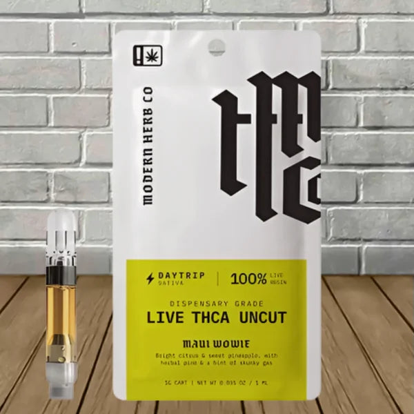 Modern Herb Co Live Resin Uncut THCa Artisan Vape Cart 1ml