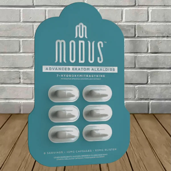 Modus 7 Hydroxy Kratom Extract Capsules 6ct