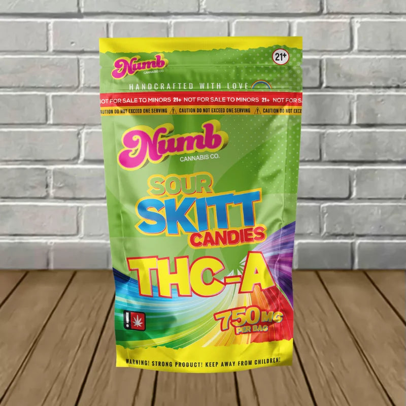 Numb Cannabis Co THCa + THCP Skitt Candies 750mg Best Price