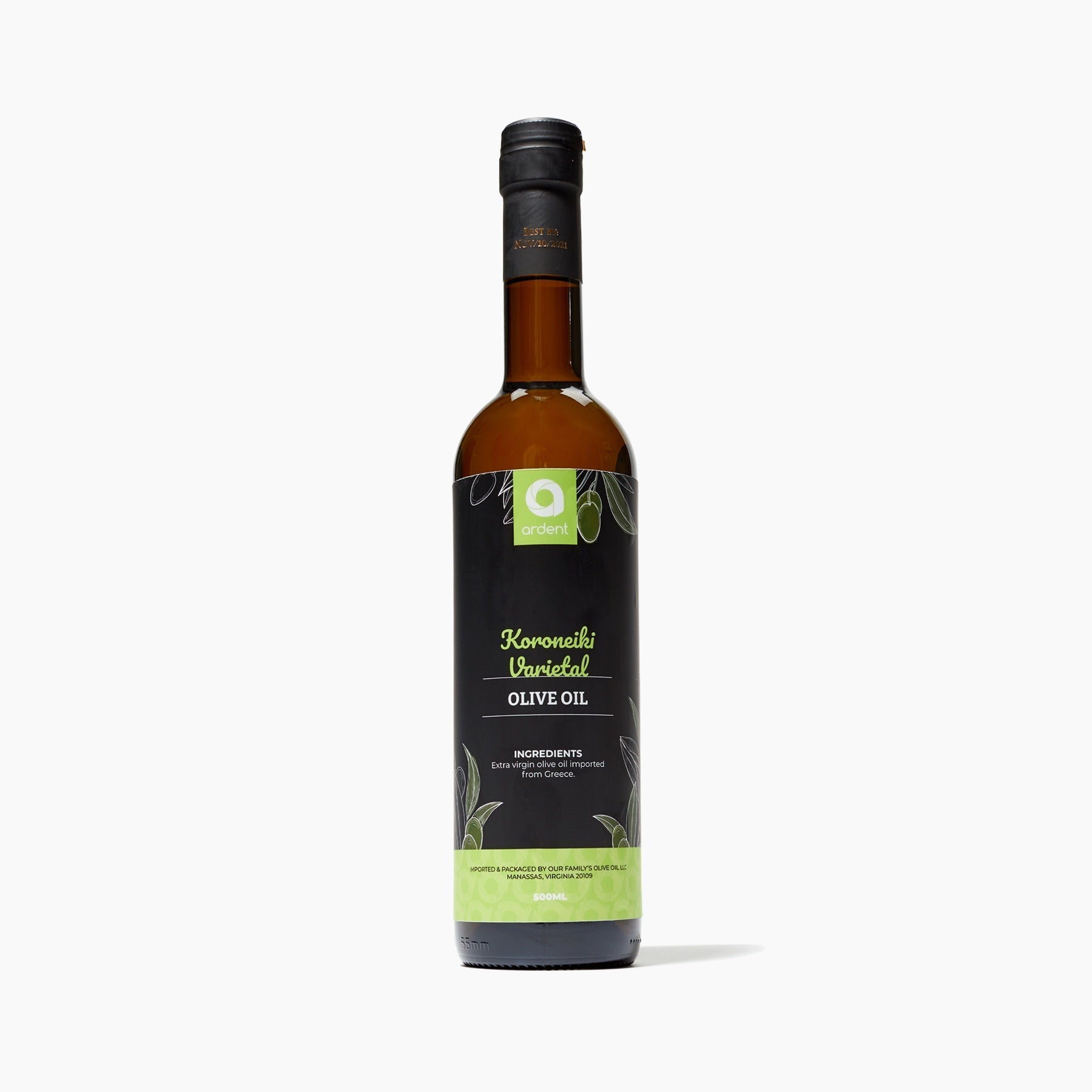 Ardent Award-Winning Extra Virgin Olive Oil (500ml) Best Price