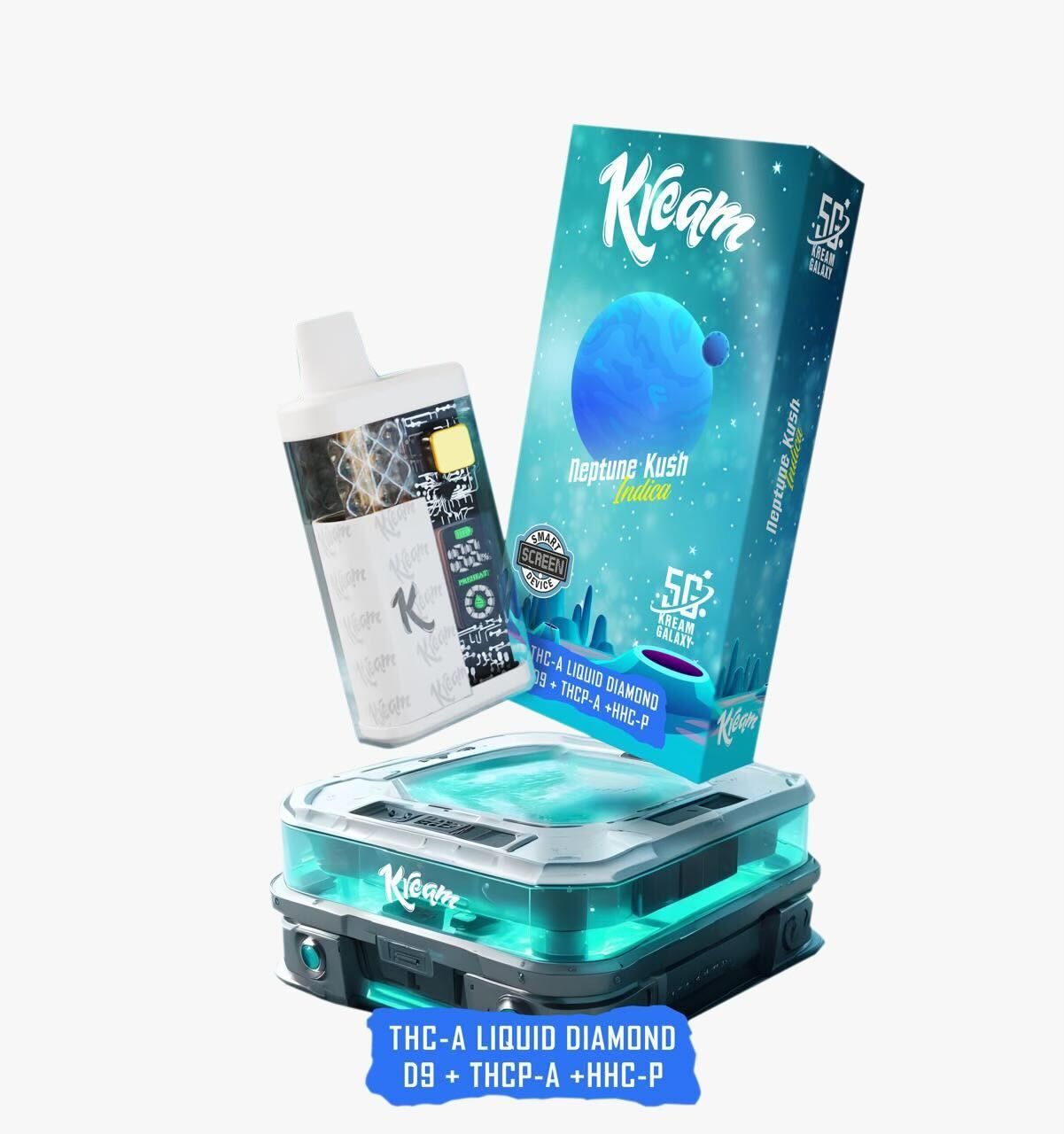 Kream Galaxy THC-A Liquid Diamond Blend Disposable (5000mg)