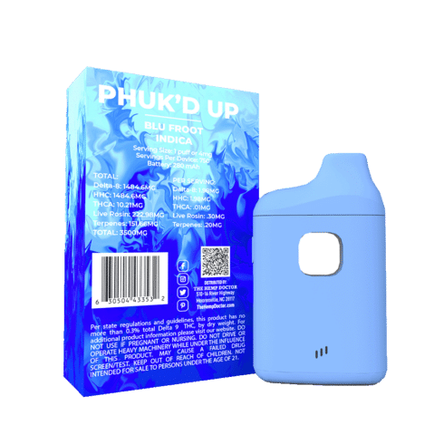 The Hemp Doctor Phuk’d Up 3.5G Mini THCA Disposable Vapes