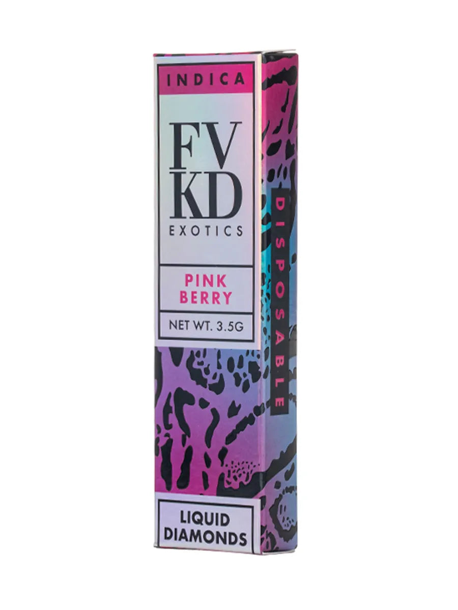 Pink Berry FVKD Exotics THC-A Rosin Disposable 3.5G Best Price