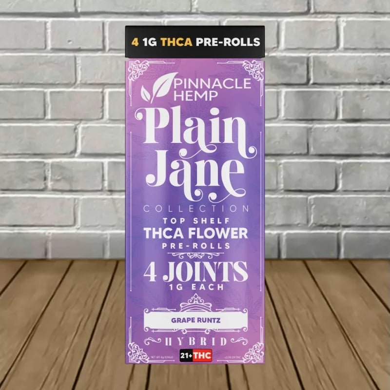 Pinnacle Hemp Plain Jane THCa Pre-Rolls 4ct Best Price