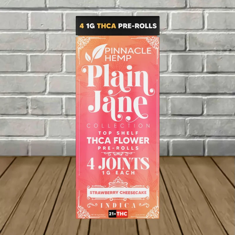 Pinnacle Hemp Plain Jane THCa Pre-Rolls 4ct Best Price