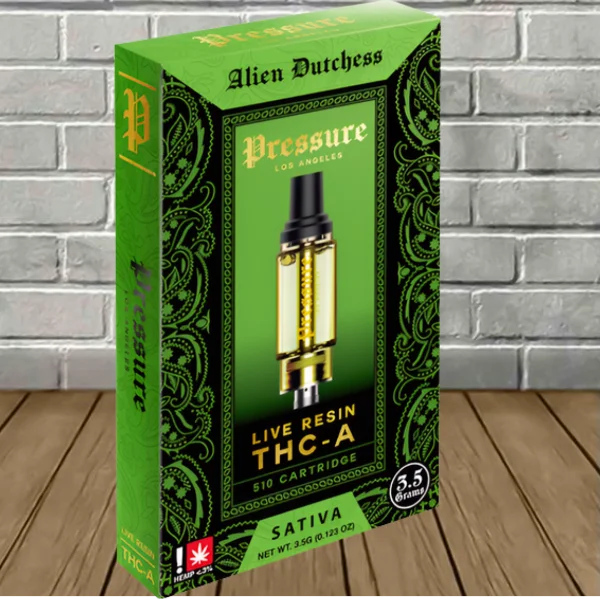 Pressure LA Live Resin THCa Vape Cartridge 3.5g Best Price