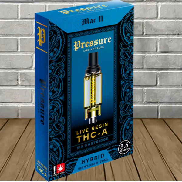 Pressure LA Live Resin THCa Vape Cartridge 3.5g Best Price