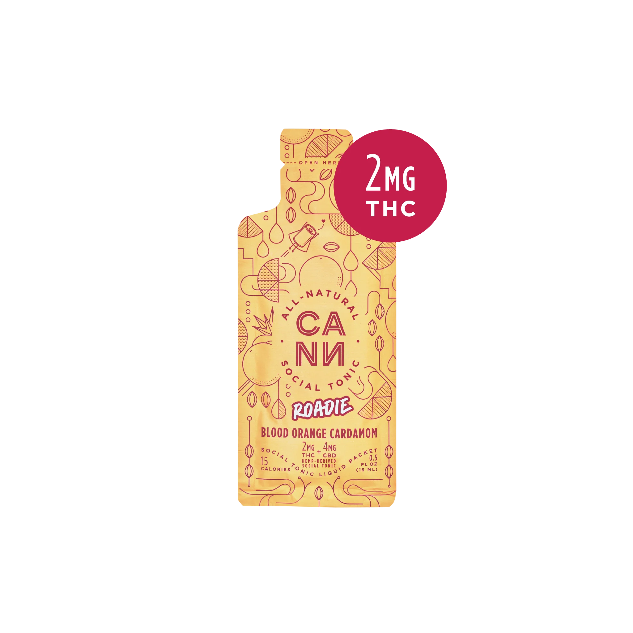 Cann Roadie Delta 9 Social Tonic Packet