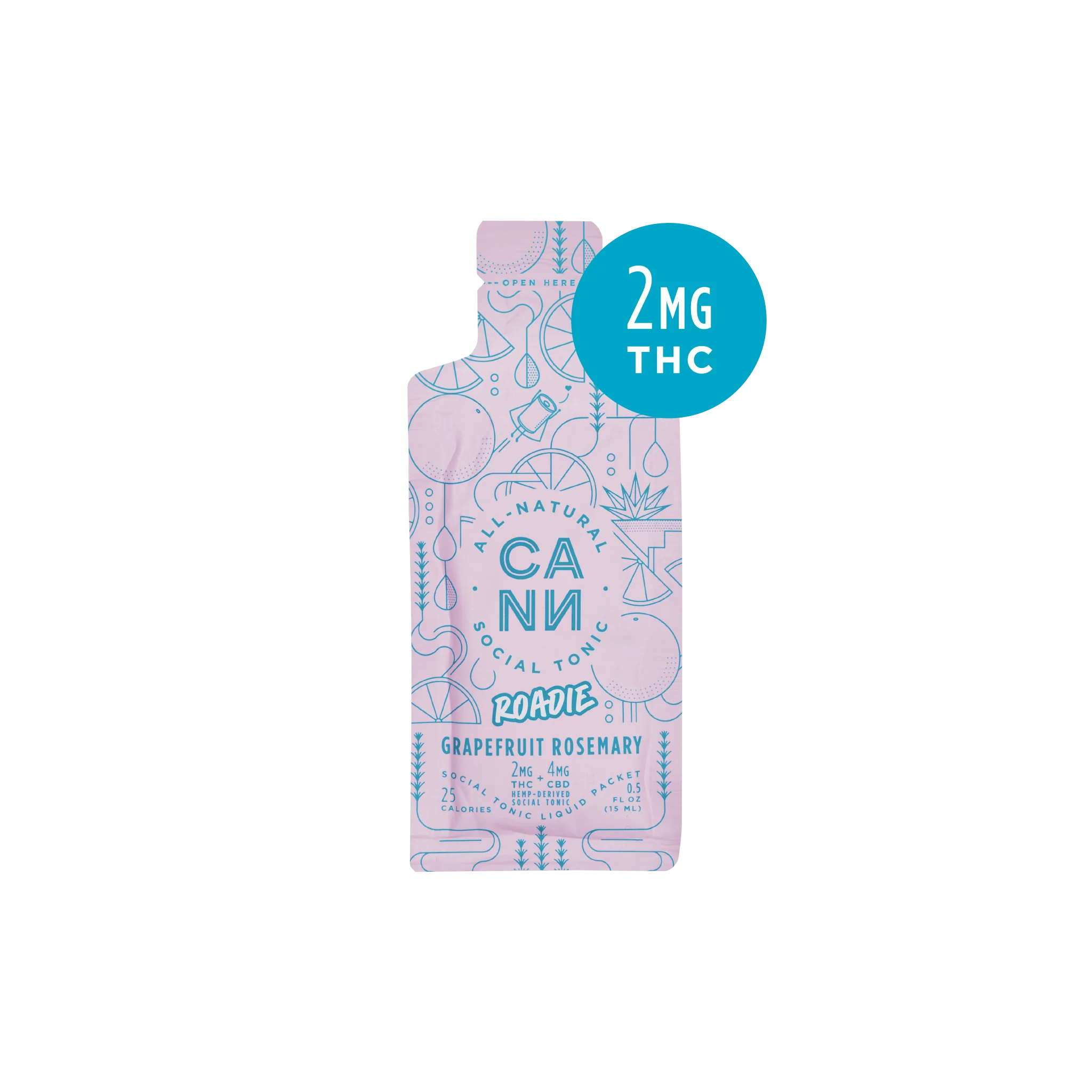 Cann Roadie Delta 9 Social Tonic Packet