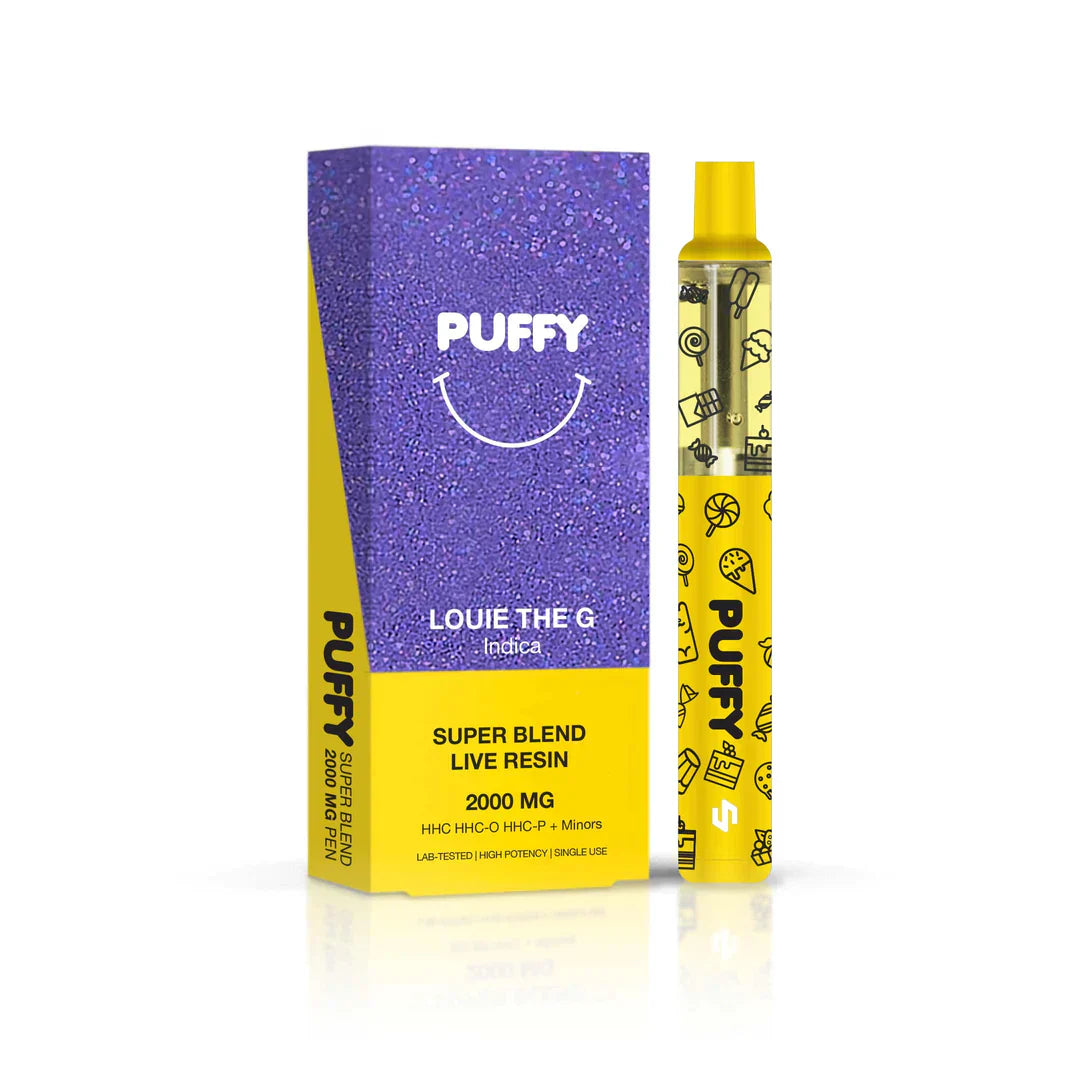 Puffy Super Blend HHC Live Resin Disposable - 2g