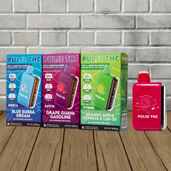 Pulse THC THCa Liquid Diamond Blend Disposable Vape 5g