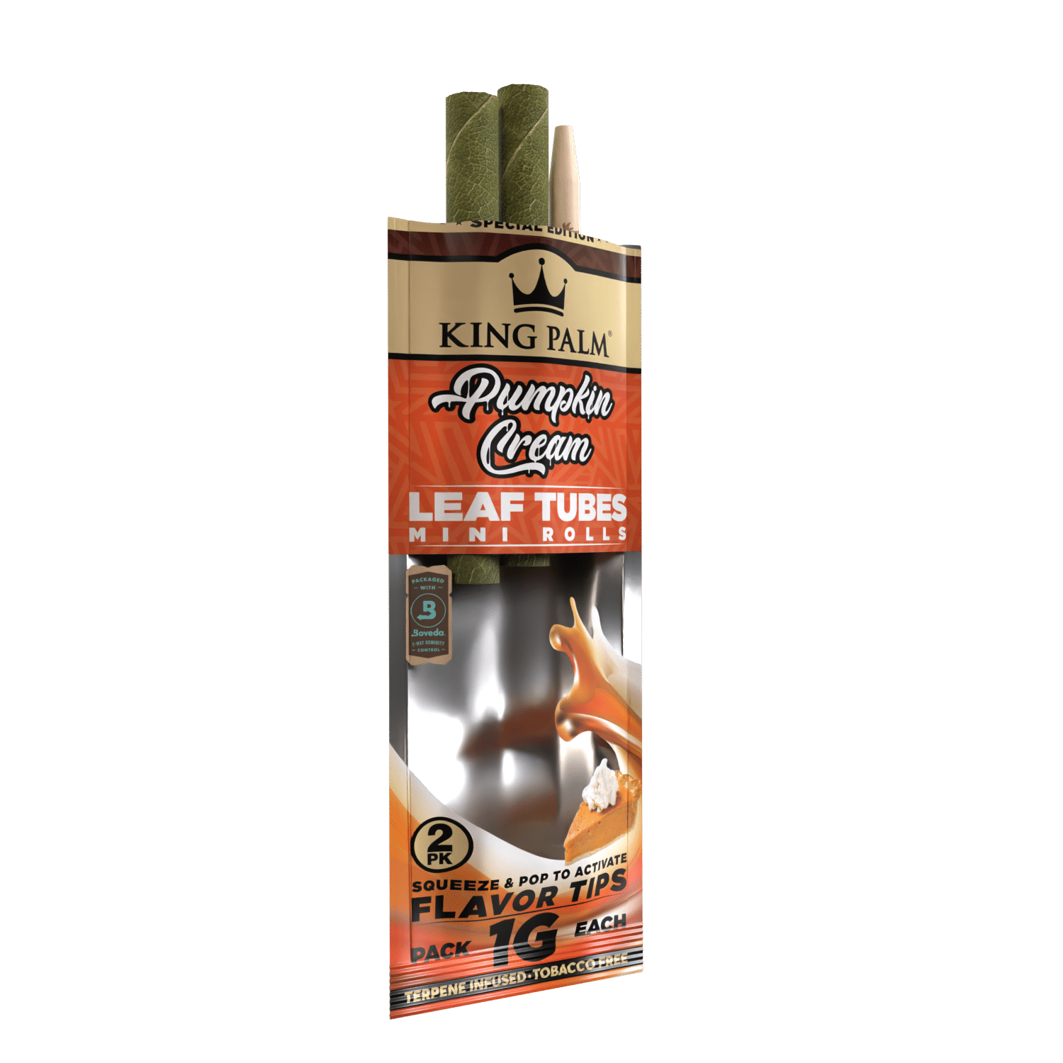 King Palm 2 Mini Rolls – Pumpkin Cream Best Price