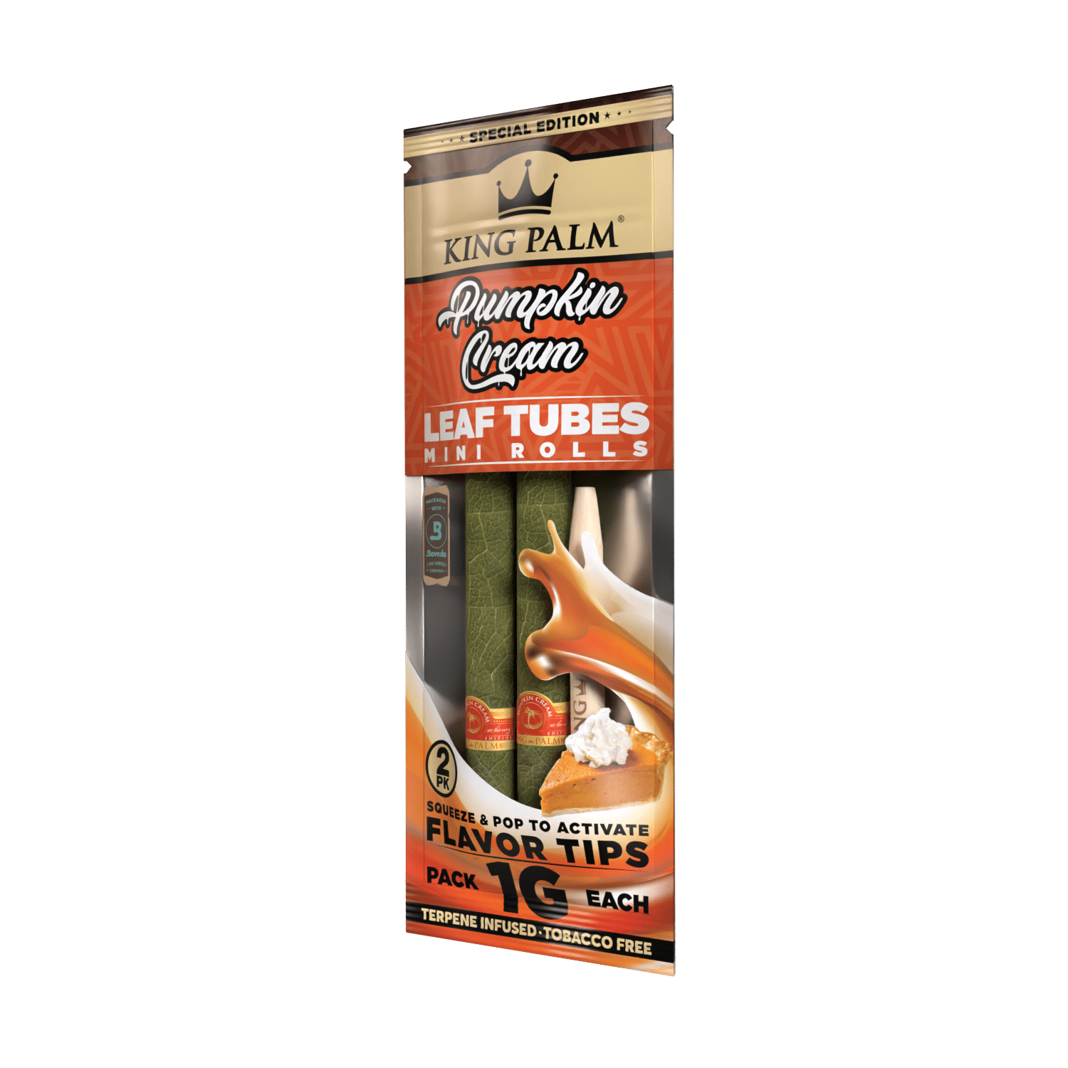 King Palm 2 Mini Rolls – Pumpkin Cream Best Price