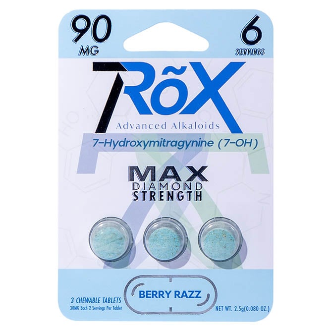 7RõX 7Hydroxy Tablets 30mg 3pc – Berry Razz