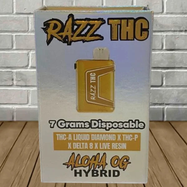 Razz THC Live Resin THCa Liquid Diamond Blend Disposable 7g