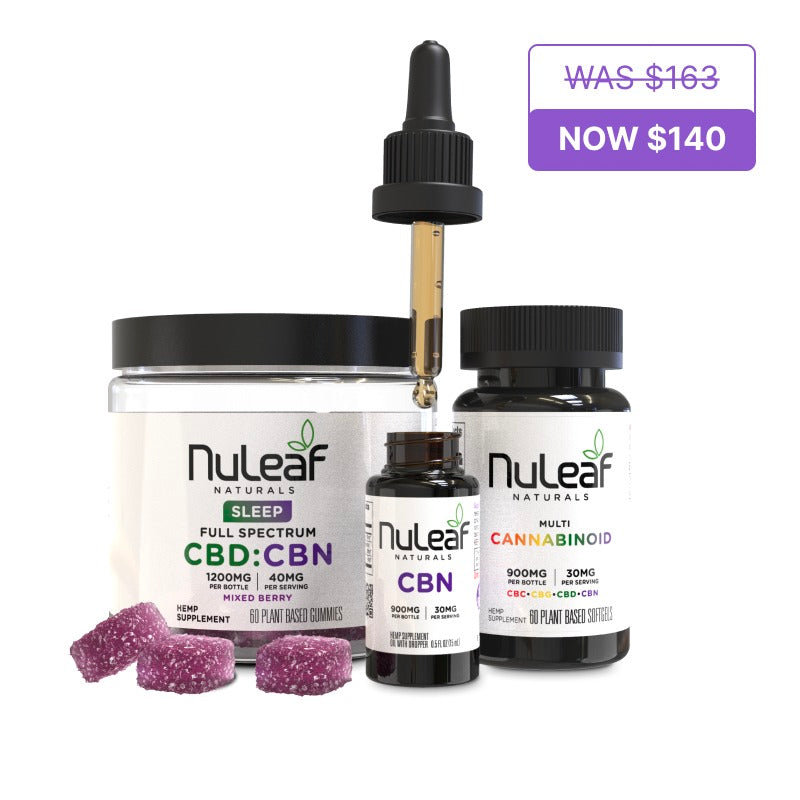 Nuleaf Naturals Sleep Routine Bundle