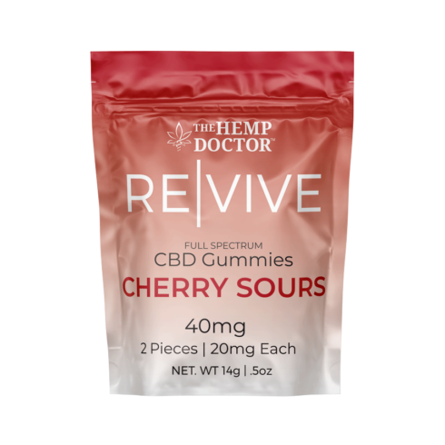 The Hemp Doctor Full Spectrum CBD Cherry Sours