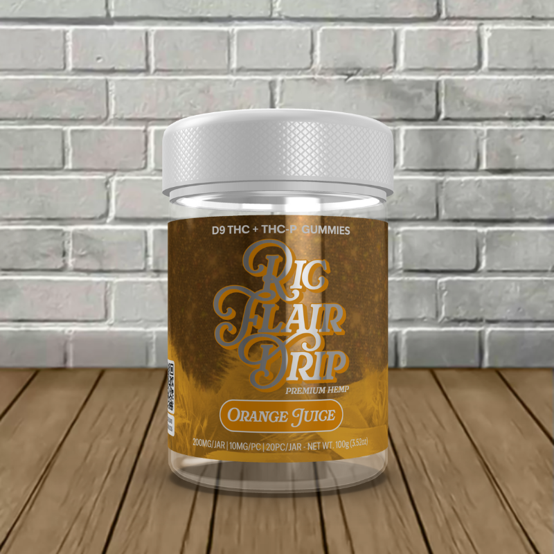 Ric Flair Drip D9 + THCP Gummies 200mg Best Price