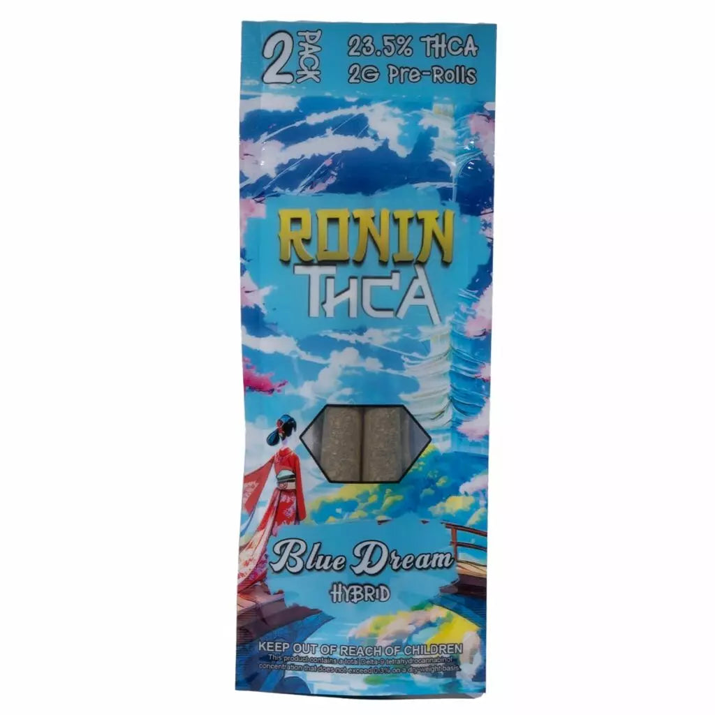 Ronin THCa Pre-Rolls 2 Pack 4 Grams