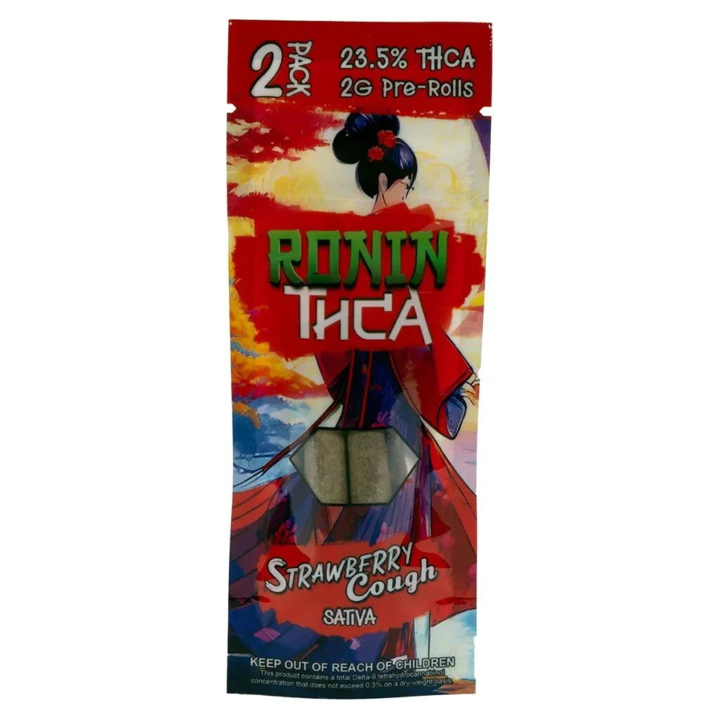 Ronin THCa Pre-Rolls 2 Pack 4 Grams