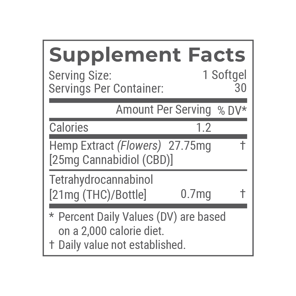 Joy Organics 25mg Full Spectrum CBD Softgels Best Price