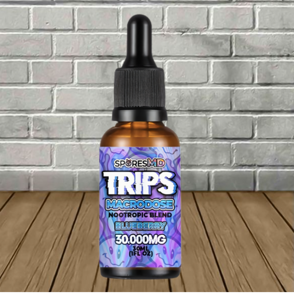 SporesMD Trips Macrodose Nootropic Infused Tincture 30ml