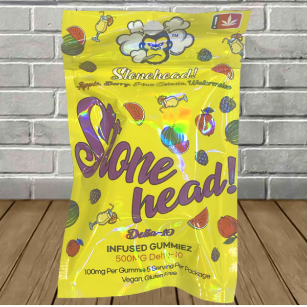 Stone Head Delta 10 THC Gummies 500mg