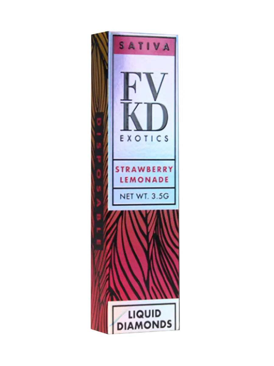 Strawberry Lemonade FVKD Exotics THC-A Rosin Disposable 3.5G Best Price