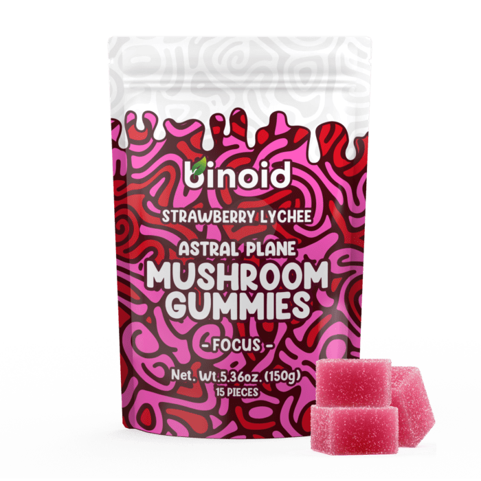 Binoid Astral Plane Mushroom + THC Gummies - 15ct