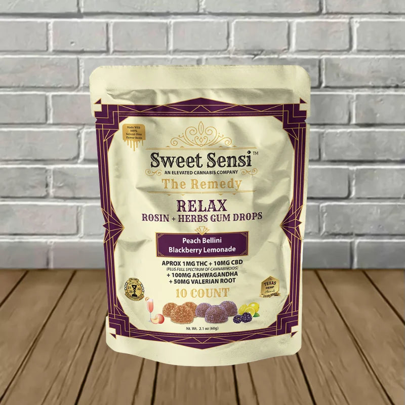 Sweet Sensi Remedy CBD Edibles Full-Spectrum CBD Gummies