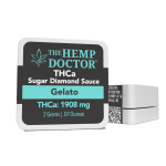 The Hemp Doctor 1908mg THCA Sugar Diamond Sauce 2 Gram