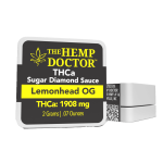 The Hemp Doctor 1908mg THCA Sugar Diamond Sauce 2 Gram