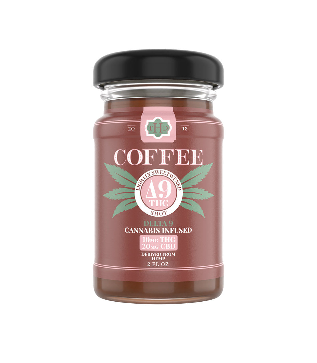 The Hemp Division Coffee Shot – 10 MG Delta-9 THC