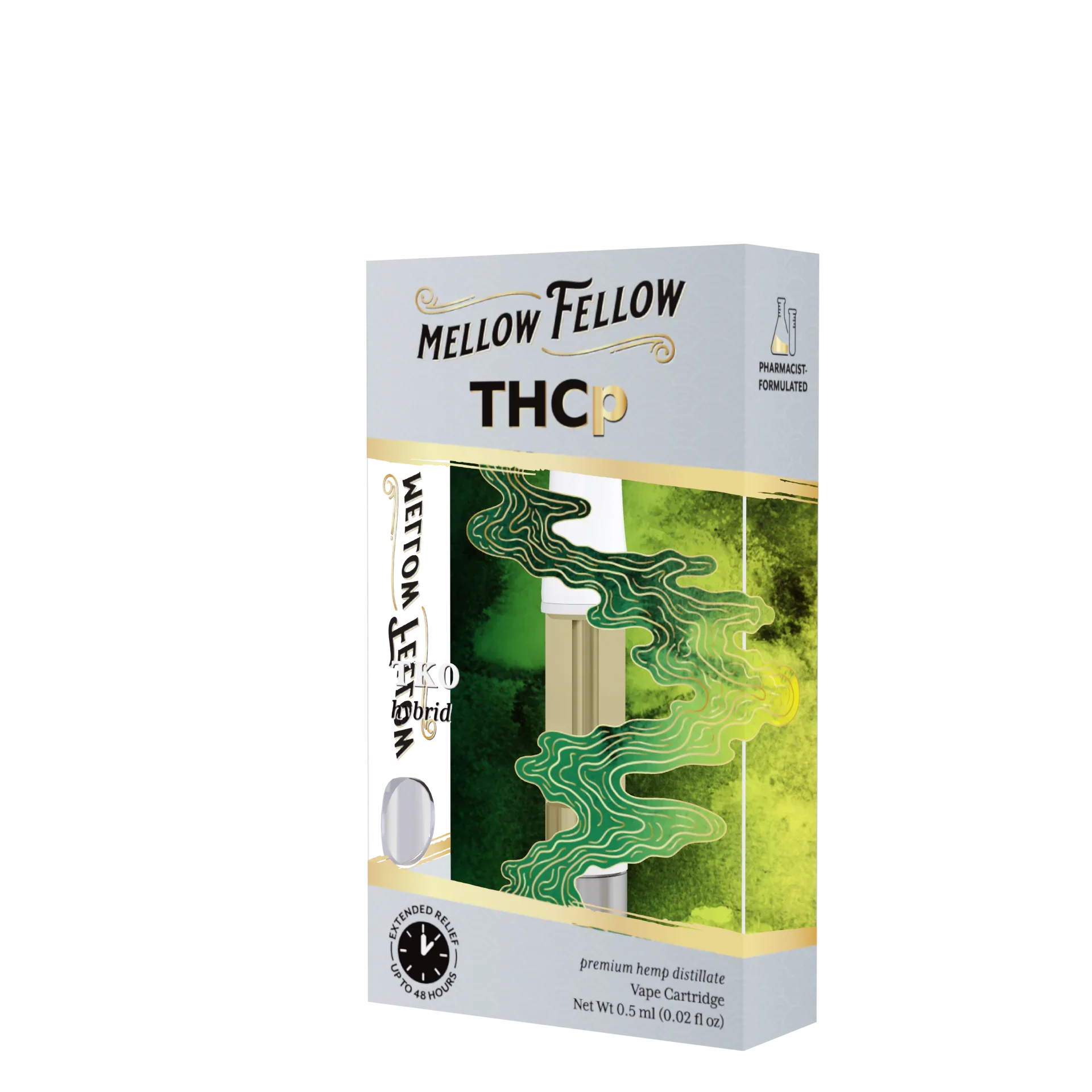 Mellow Fellow THCp 0.5ml Vape Cartridge - TKO (hybrid) Best Price