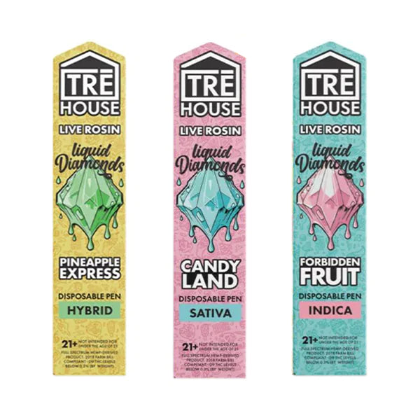 Tre House Live Rosin Liquid Diamonds Disposable Pen 2G Best Price