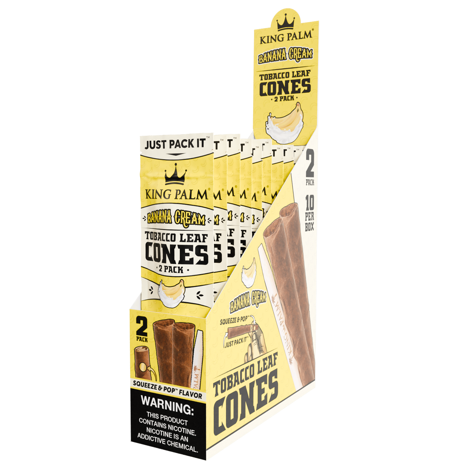 Tobacco Cones – Banana Cream King Palm Best Price