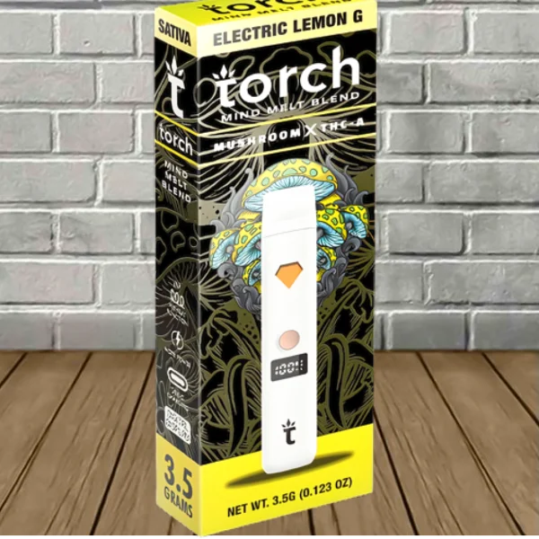 Torch Mushroom + THCa Mind Melt Blend Disposable 3.5g Best Price