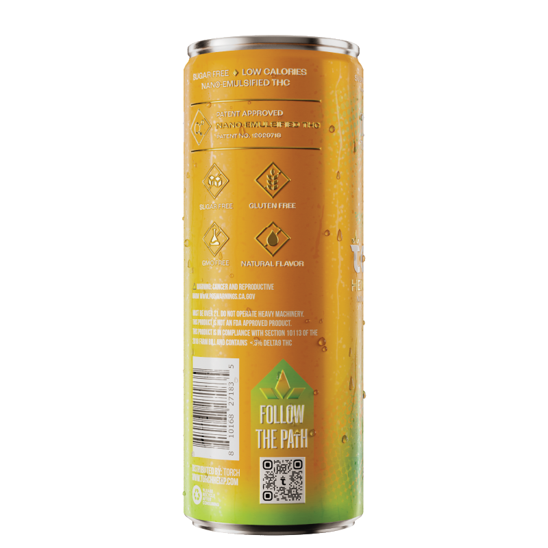 Torch Mango Pineapple D9 THC Seltzer