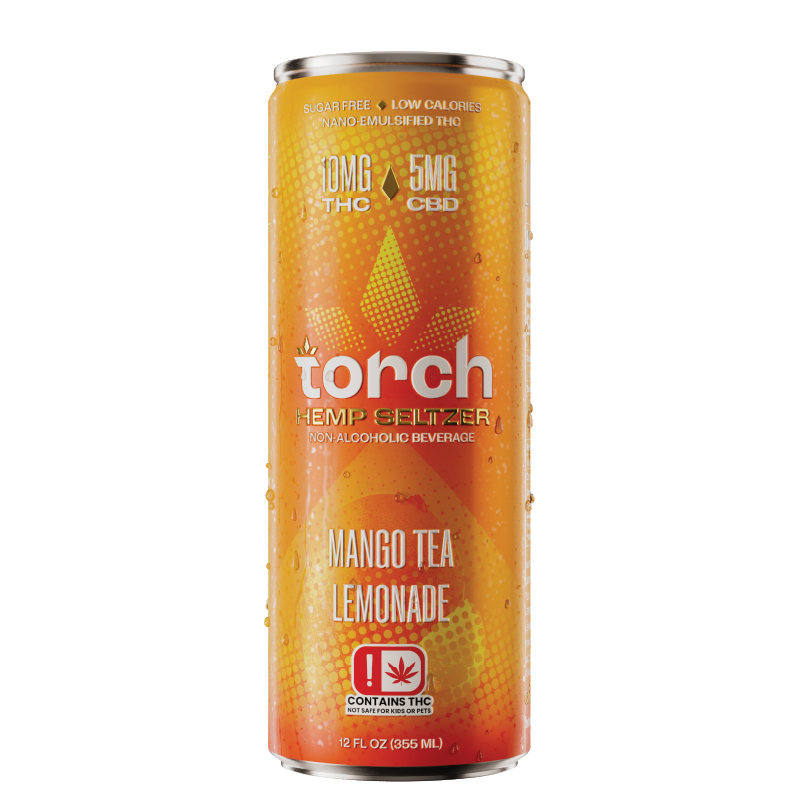 Torch Mango Tea Lemonade D9 THC Iced Tea