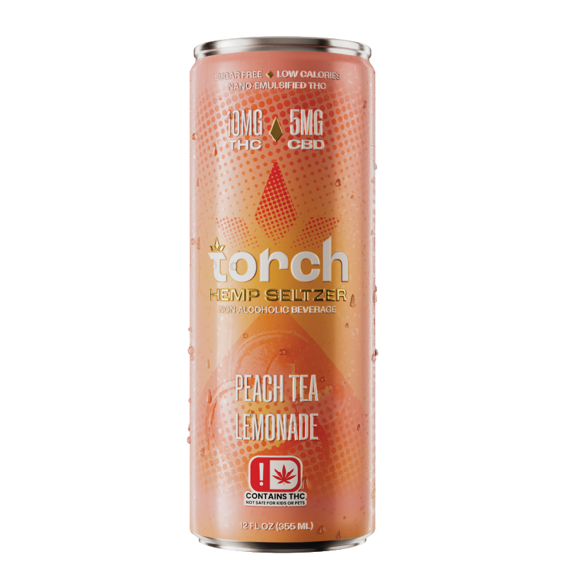 Torch Peach Tea Lemonade D9 THC Iced Tea