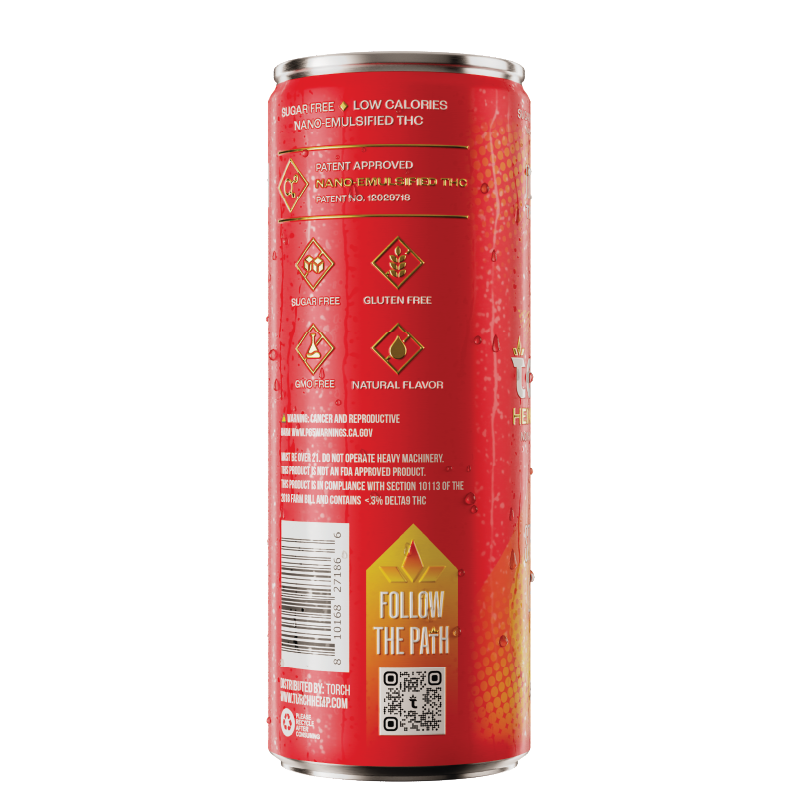 Torch Strawberry Lemonade D9 THC Seltzer