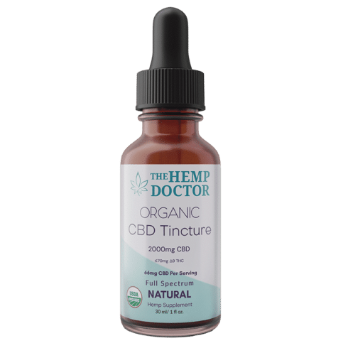 The Hemp Doctor 33:1 CBD USDA Organic Tincture