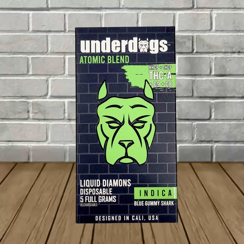 Underdogs THCa Liquid Diamonds Atomic Blend Disposable 5g Best Price