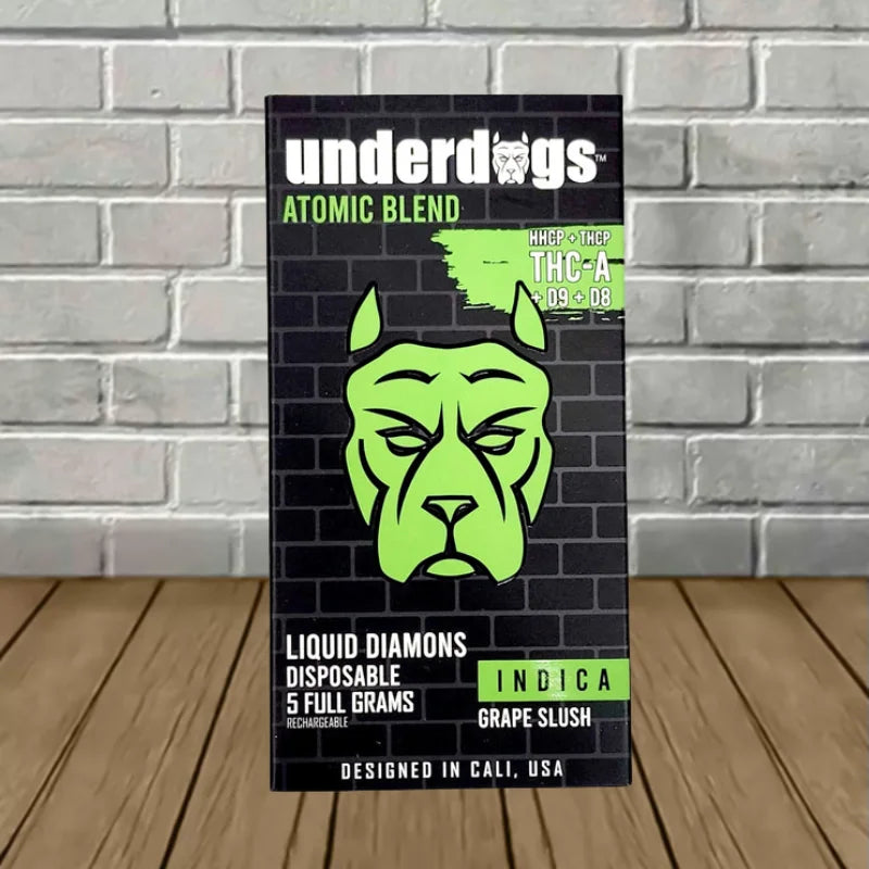 Underdogs THCa Liquid Diamonds Atomic Blend Disposable 5g Best Price