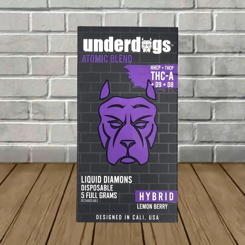 Underdogs THCa Liquid Diamonds Atomic Blend Disposable 5g Best Price